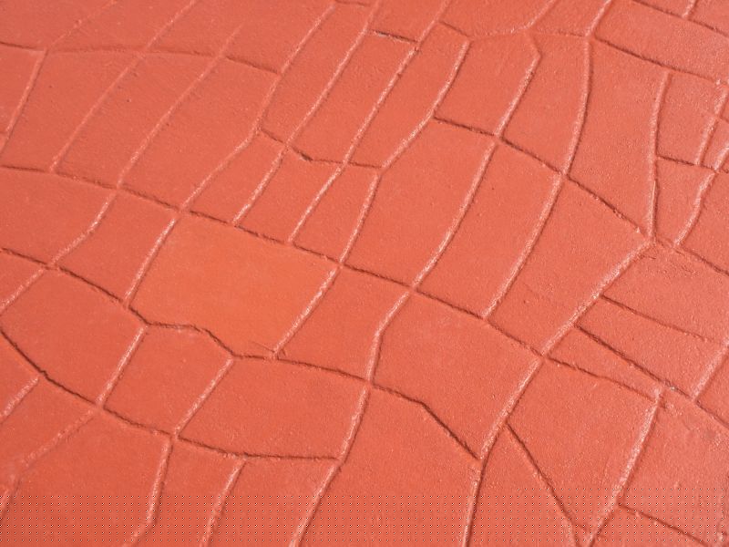 Stamped Pavement Installation